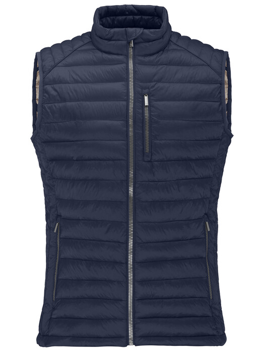Fynch-Hatton Downtouch Vest Lightweight Body-Warmer Denim Blue