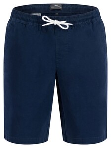 Fynch-Hatton Drawstring Uni Color Pull-On Bermuda Dark Navy