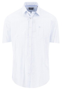 Fynch-Hatton Essential Premium Cotton Mini Check Overhemd New Breeze