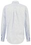 Fynch-Hatton Fantasy Check Pattern Button Down Overhemd Off White-Blauw