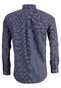 Fynch-Hatton Fantasy Minimal Pattern Overhemd Navy-Rood