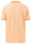 Fynch-Hatton Fine 2-Tone Uni Subtle Contrast Poloshirt Papaya