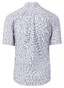 Fynch-Hatton Fine Allover Pattern Button Down Shirt Crystal Blue