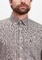 Fynch-Hatton Fine Modern Check Overhemd Arabica