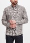 Fynch-Hatton Fine Modern Check Overhemd Arabica