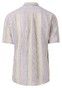 Fynch-Hatton Fine Multi Stripes Linnen Button Down Overhemd Soft Green