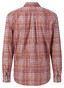 Fynch-Hatton Fine New Multi Checks Button-Down Shirt Orient Red