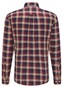 Fynch-Hatton Flanel Grote Ruit Overhemd Rood
