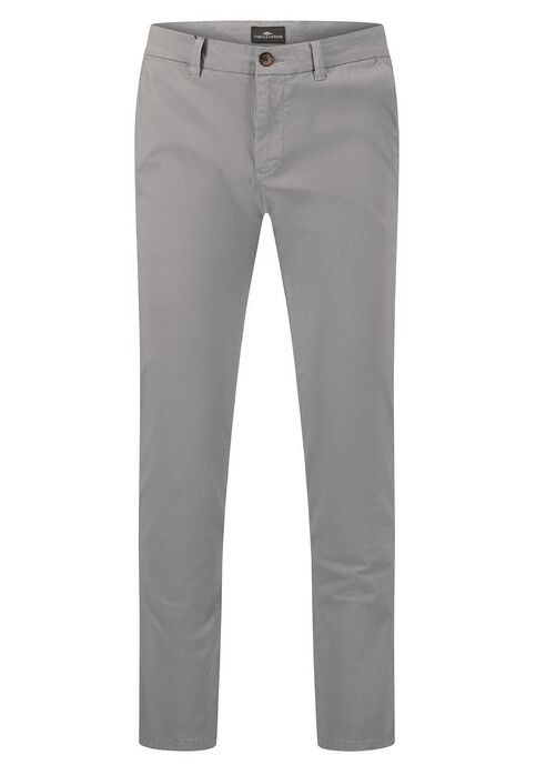 Fynch-Hatton Flat Front Summer Stretch Chino Pants Cool Grey