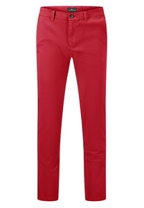 Fynch-Hatton Flat Front Summer Stretch Chino Pants Indian Red