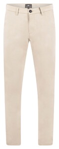 Fynch-Hatton Flat-Front Uni Color Cotton Subtle Stretch Pants Sand