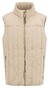 Fynch-Hatton Fleece Lined Puffer Vest Body-Warmer Beige