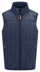 Fynch-Hatton Fleece Lined Puffer Vest Body-Warmer Dark Navy