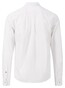 Fynch-Hatton Garment Dyed Poplin Button Down Overhemd Wit