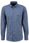 Fynch-Hatton Graphic Flanel Overhemd Blauw