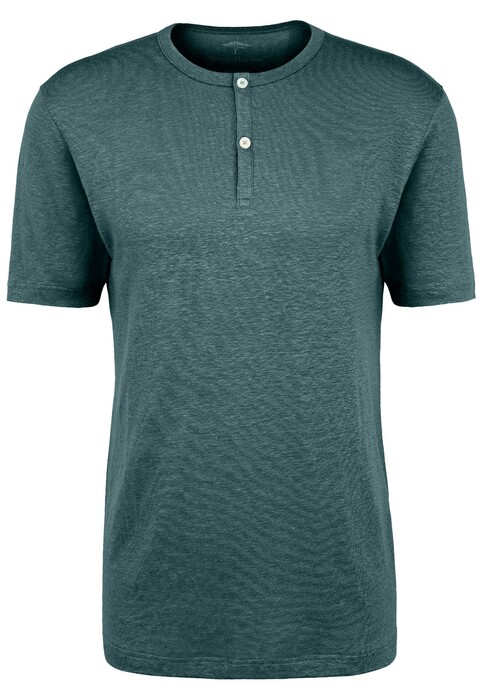 Fynch-Hatton Henley Shirt Linen T-Shirt Diesel
