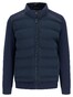 Fynch-Hatton Hybrid Jacket Cardigan Stand-Up Zipper Collar Dark Navy