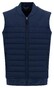 Fynch-Hatton Hybrid Vest College Collar Body-Warmer Navy