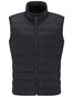Fynch-Hatton Hybrid Vest Wool Look Body-Warmer Navy