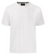 Fynch-Hatton Interlock Uni Color Crew Neck T-Shirt Wit