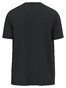 Fynch-Hatton Interlock Uni Color Crew Neck T-Shirt Zwart