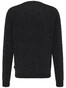Fynch-Hatton Lambswool Polyamide O-Neck Pullover Charcoal