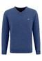 Fynch-Hatton Lambswool V-Neck Trui Wave