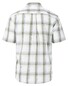 Fynch-Hatton Large Multi Check Button Down Overhemd Dusty Olive