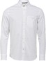 Fynch-Hatton Light Cotele Button Down Overhemd Off White