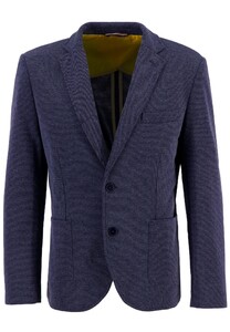 Fynch-Hatton Light Jersey Blazer Jacket Midnight