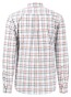 Fynch-Hatton Light Oxford Combi Check Overhemd Wit-Multi