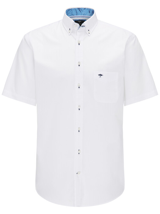 Fynch-Hatton Light Summer Shirt Overhemd Wit