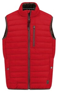 Fynch-Hatton Light Weight Subtle Details Body-Warmer Poppy Red