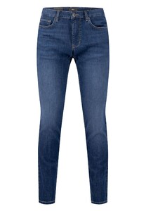 Fynch-Hatton Lightweight Regular Denim  Jeans Mid Blue