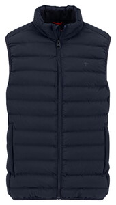 Fynch-Hatton Lightweight Solid Color Body-Warmer Dark Navy