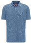 Fynch-Hatton Linen Blend Poloshirt Pacific