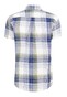 Fynch-Hatton Linen Checks Button Down Shirt Soft Sun