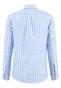 Fynch-Hatton Linen Classics Stripe Shirt Bright Ocean