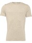 Fynch-Hatton Linen Round Neck Uni T-Shirt Off White