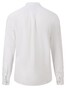 Fynch-Hatton Linen Stand Up Collar Uni Shirt White