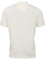 Fynch-Hatton Linnen Blend Uni Poloshirt Off White