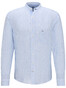 Fynch-Hatton Linnen Classics Stripe Overhemd Blauw-Wit