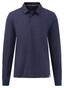 Fynch-Hatton Long Sleeve Rugby Slub Polo Navy