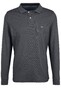 Fynch-Hatton Longsleeve Supima Cotton Uni Poloshirt Asphalt
