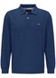 Fynch-Hatton Longsleeve Uni Poloshirt Midnight