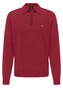 Fynch-Hatton Meirno Polo Collar Button Pullover Scarlet