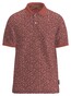 Fynch-Hatton Mini Allover Pattern Poloshirt Orient Red