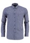 Fynch-Hatton Mini Elipse Pattern Shirt Navy