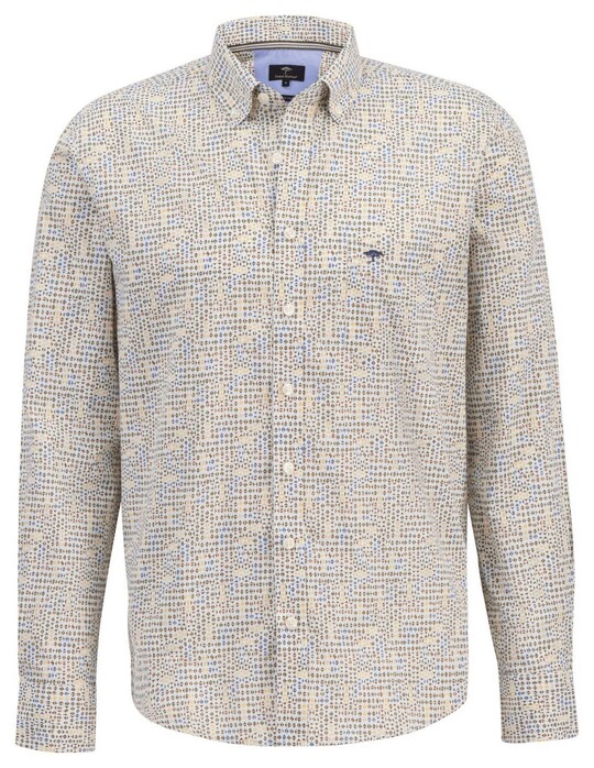 Fynch-Hatton Mini Triangle Pattern Shirt Winter Sun