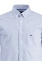 Fynch-Hatton Minimal Pattern Button Down Overhemd Licht Blauw